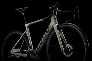Giro bicycle on a black background