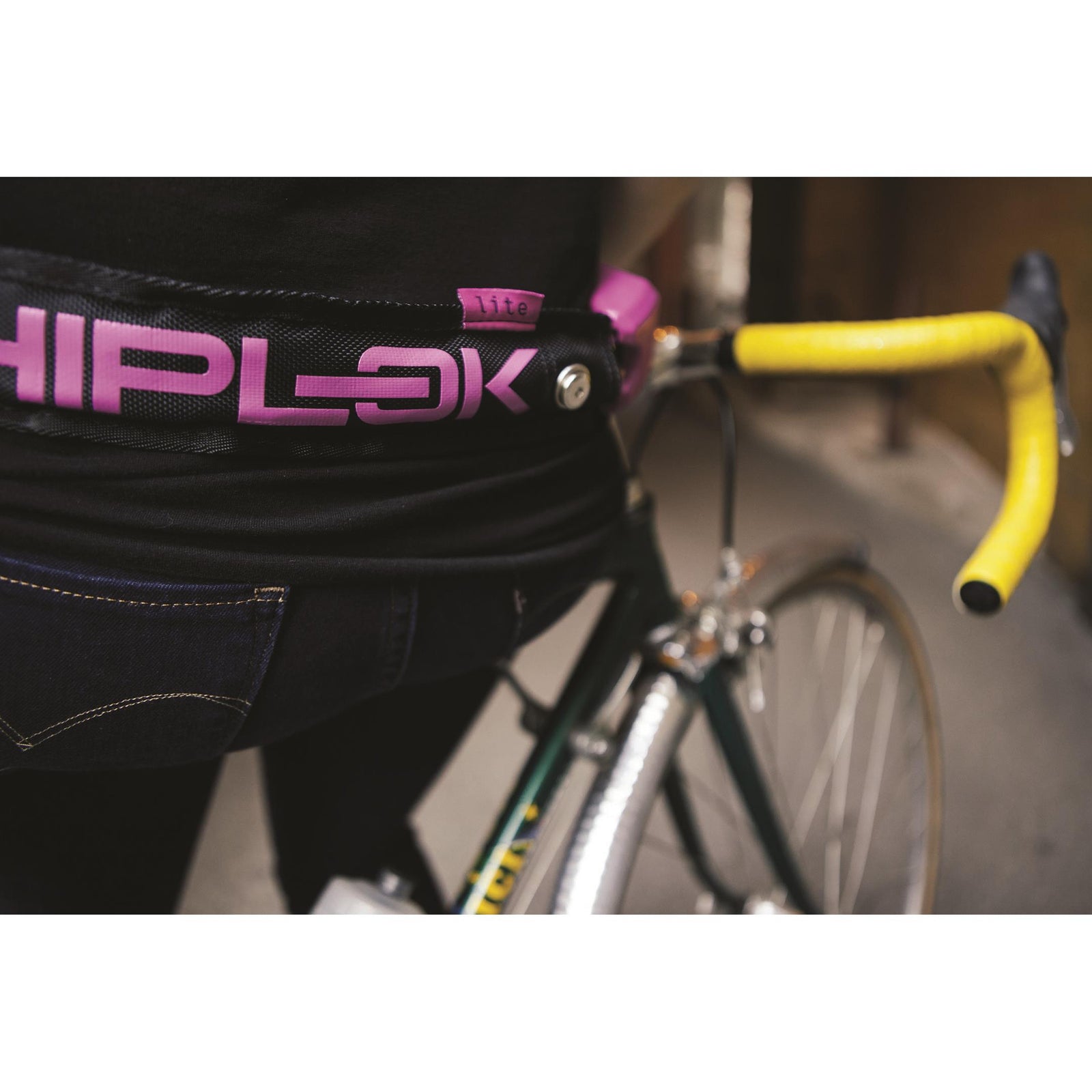 Hiplok LITE Wearable Chain Lock 6mm X 75cm - Waist 24-44 Inches (Bronze Sold Secure)