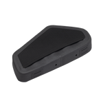 Black bag on a white background