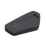 Black bag on a white background