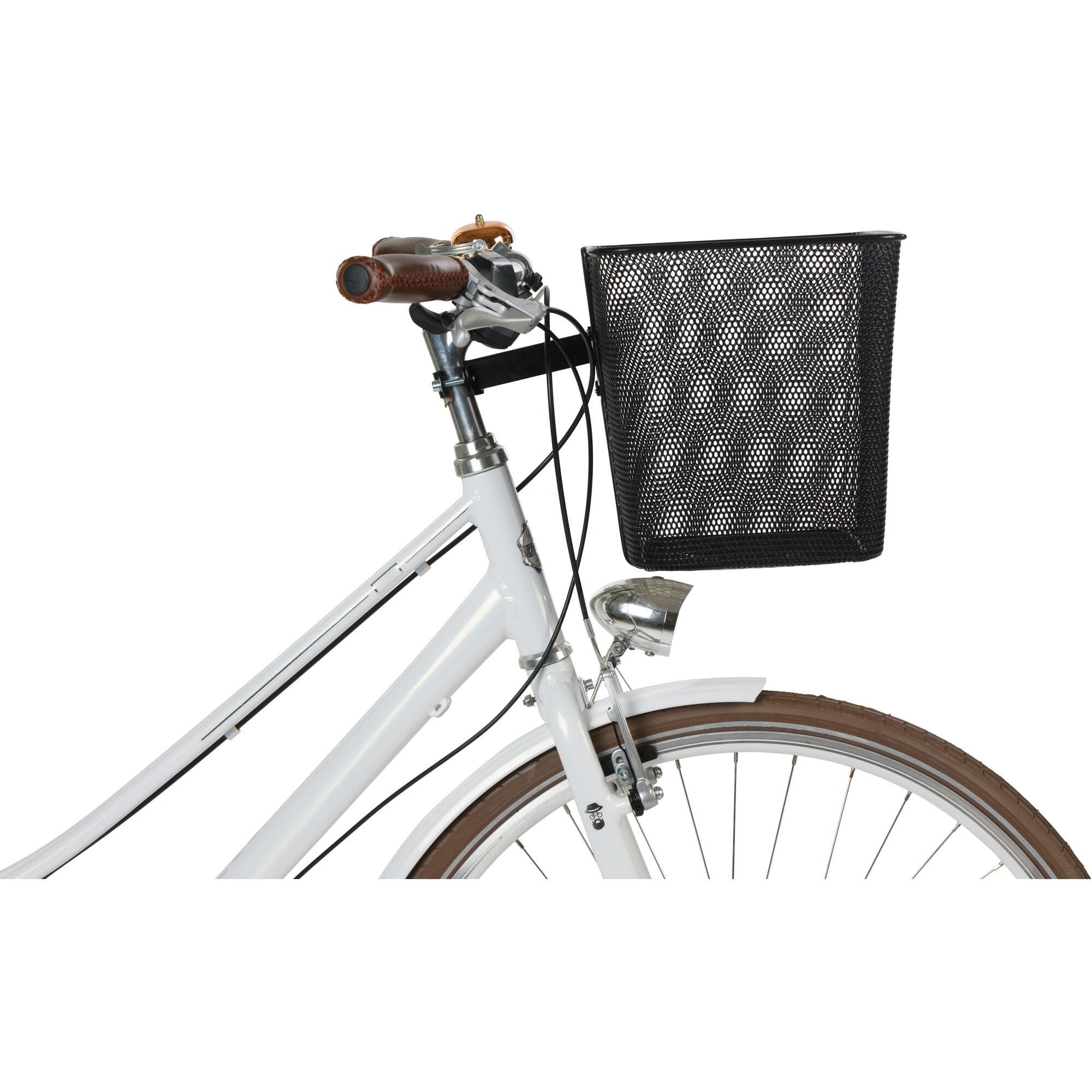 Basil Bilbao FM Front Basket fixed black