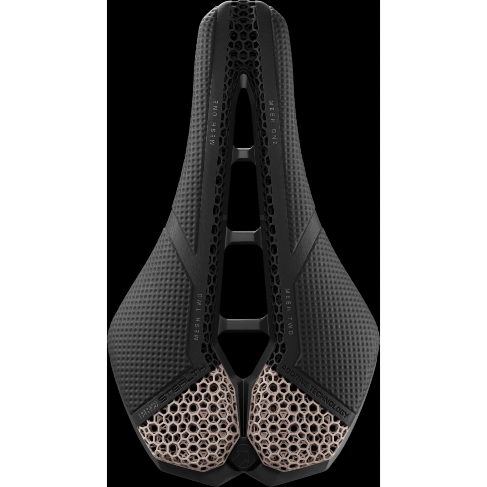 PRO Stealth 3D Performance Saddle, Stainless, Anatomic Fit